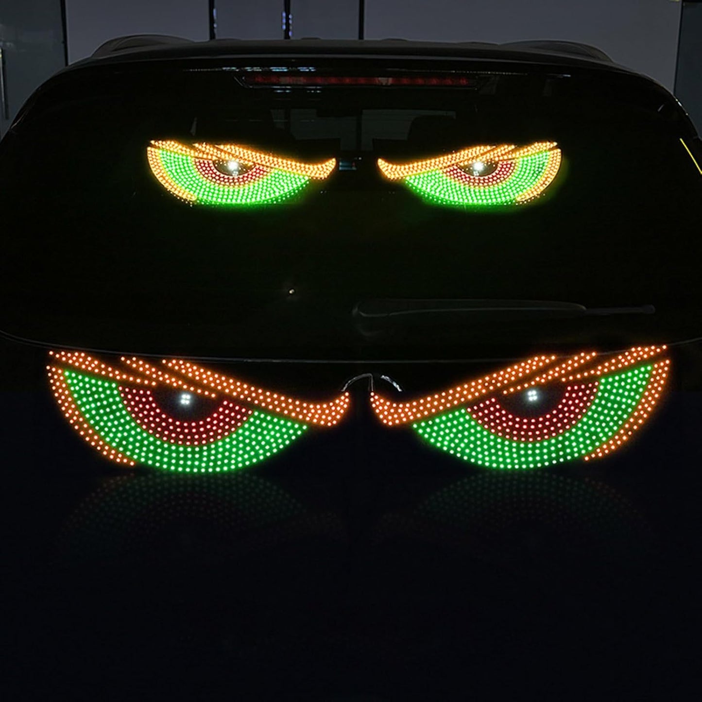 Luces Ojos Demonio LED Auto
