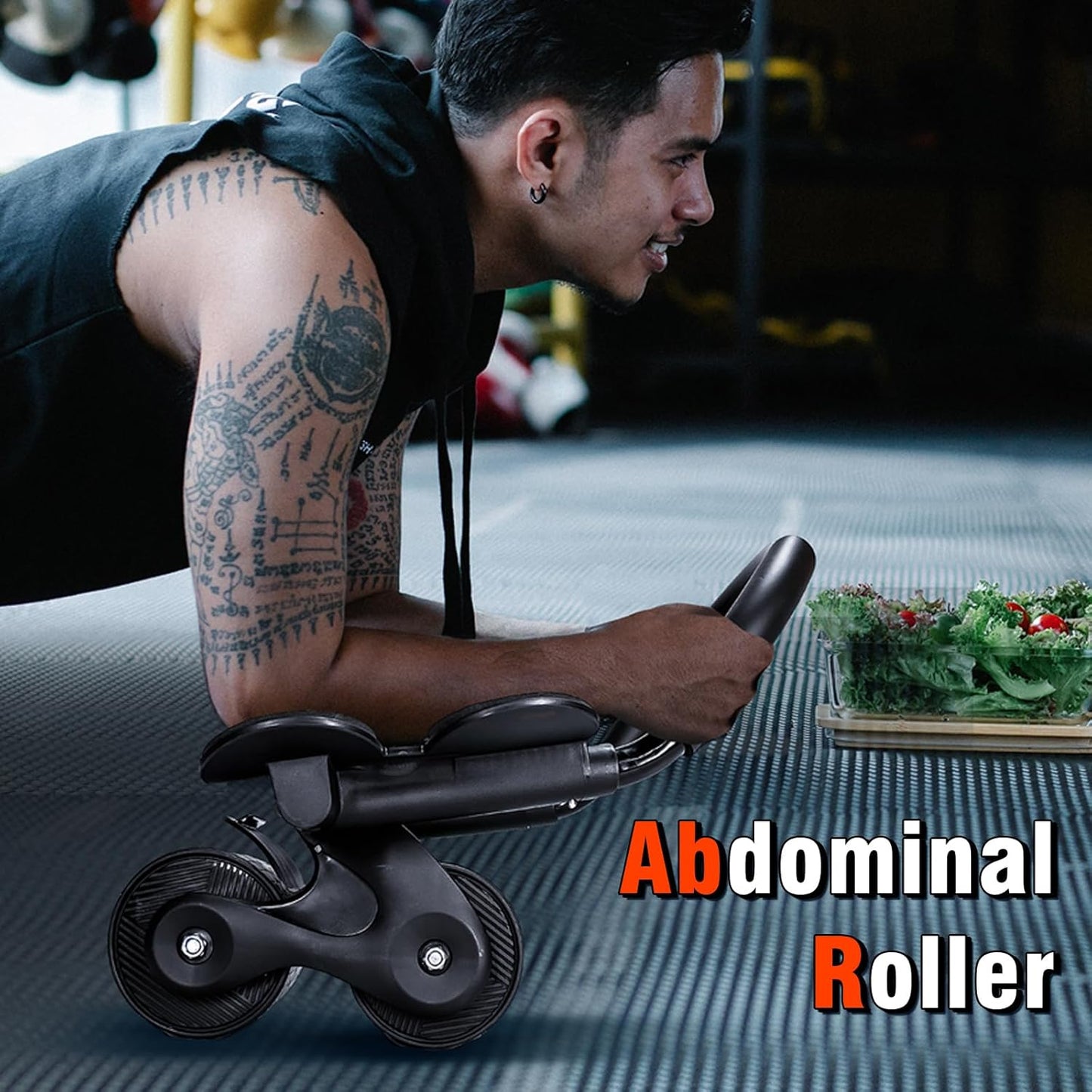 Rueda Abdominal Fácil y Compacta