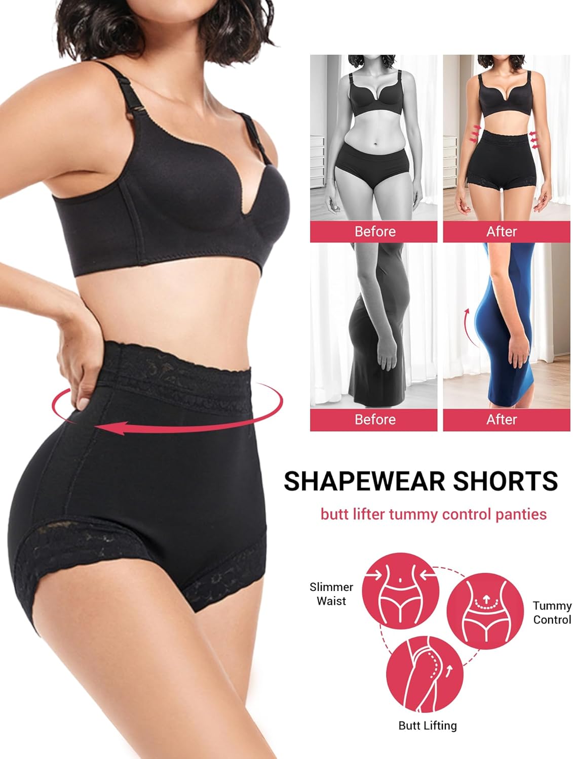 Moldeador Glúteos Invisible