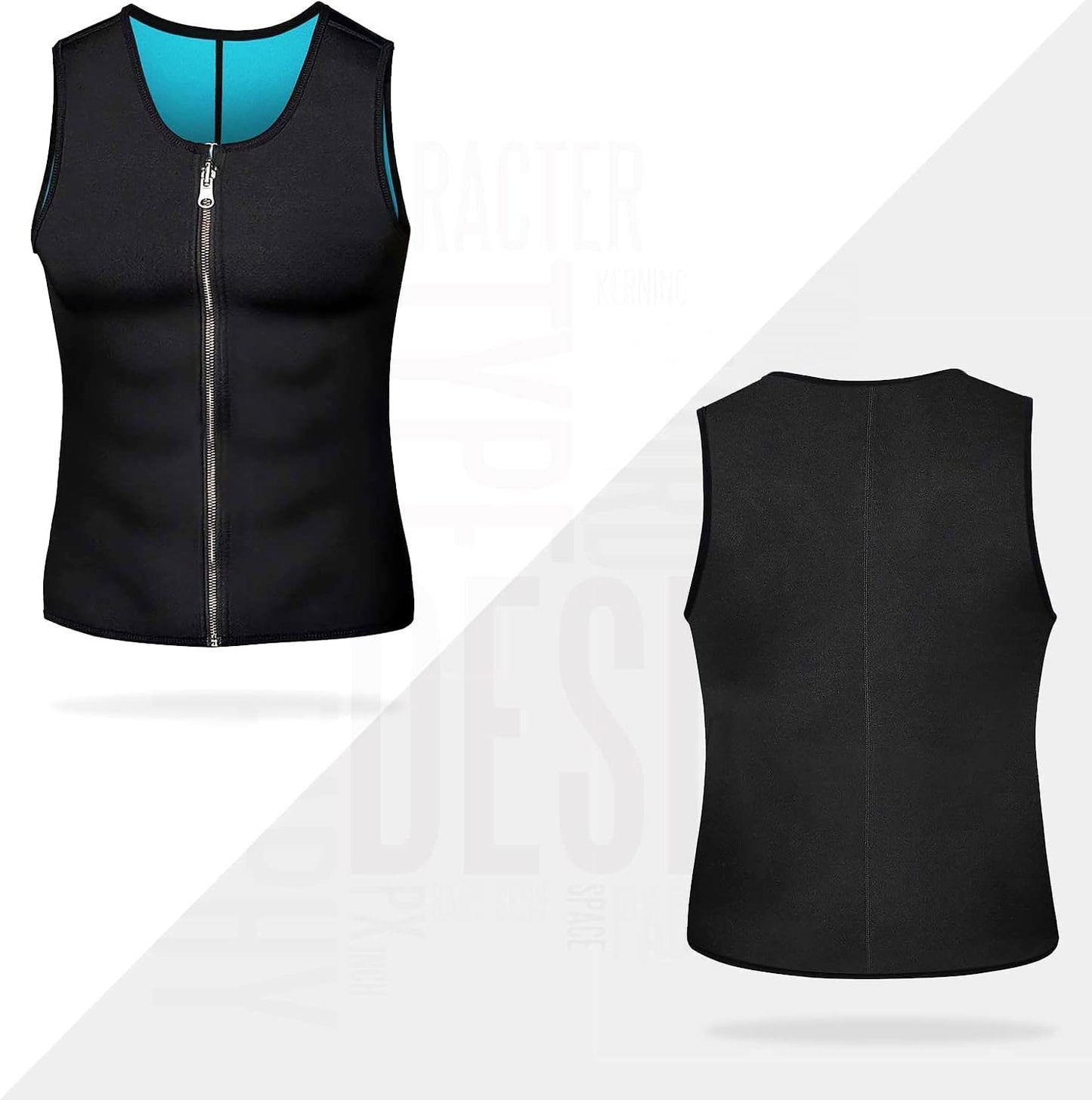 Chaleco Sauna Reductor Termoactivo Cintura Moldeadora