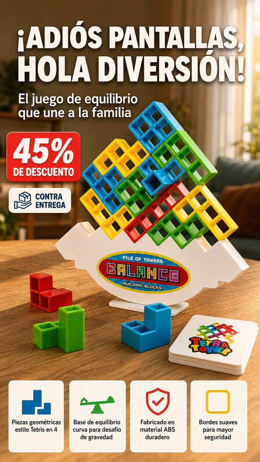 Balancin Juego de tetris yenga