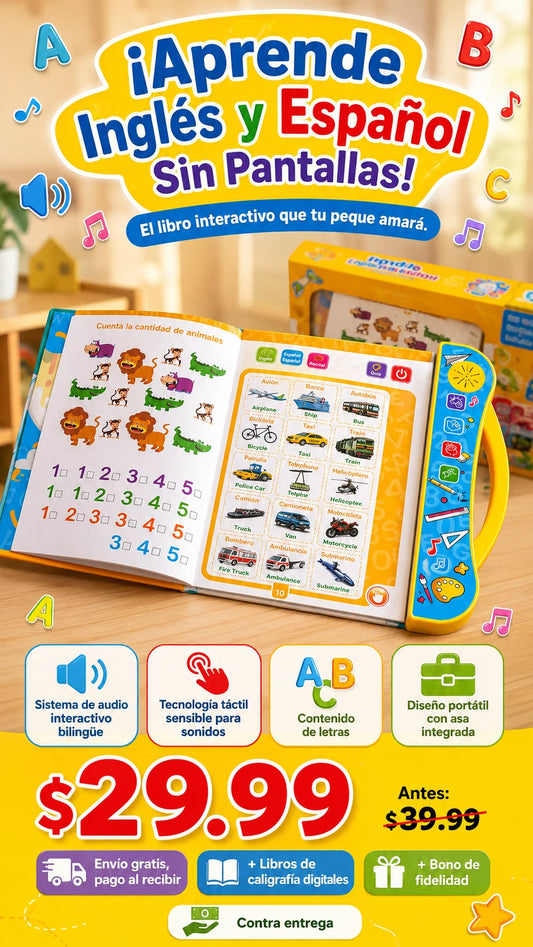 Libro Montesori didactivo ingles - español