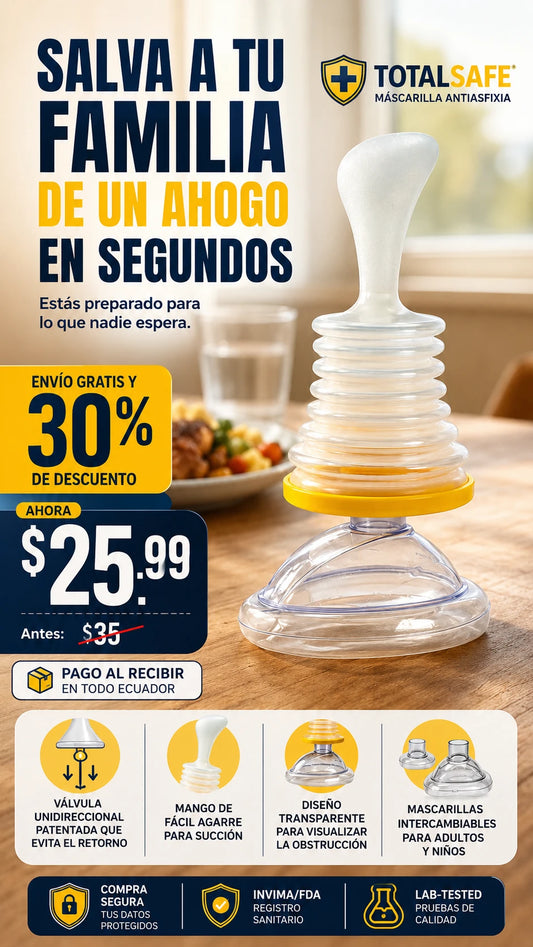 Máscarilla Antiasfixia TotalSafe