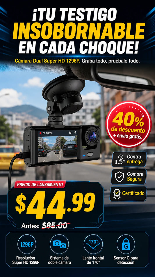 Black Box Traffic Recorder Super HD 1296P