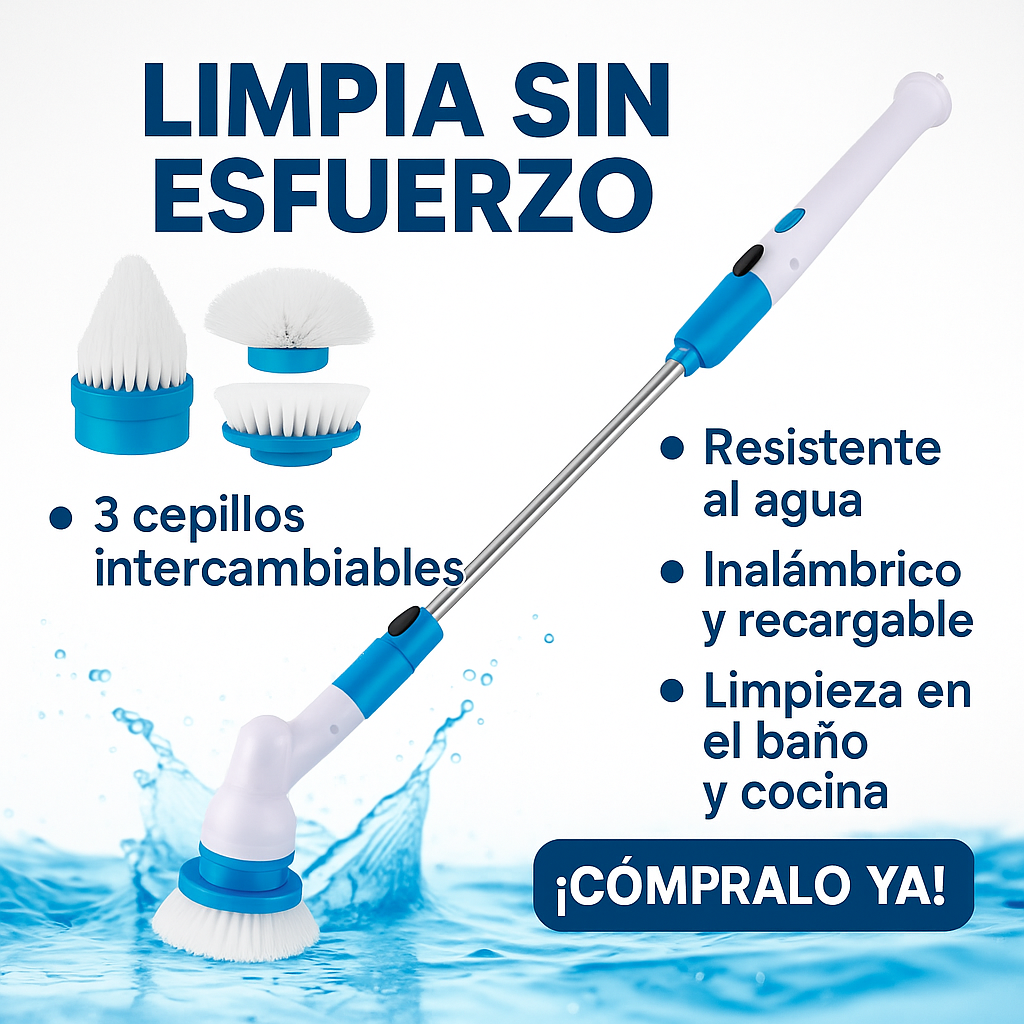 Cepillo Eléctrico de Limpieza