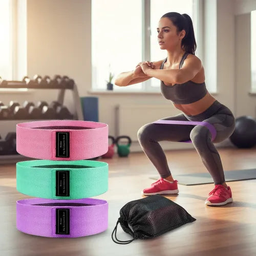 3 Bandas Resistentes de Tela