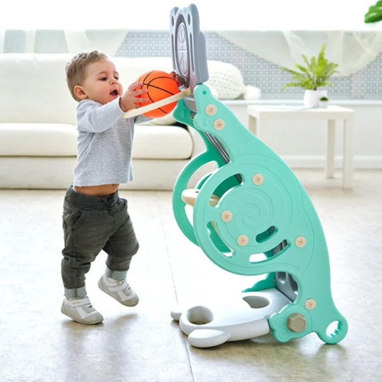 Mecedora - Resbaladera 3-en-1 para Niños