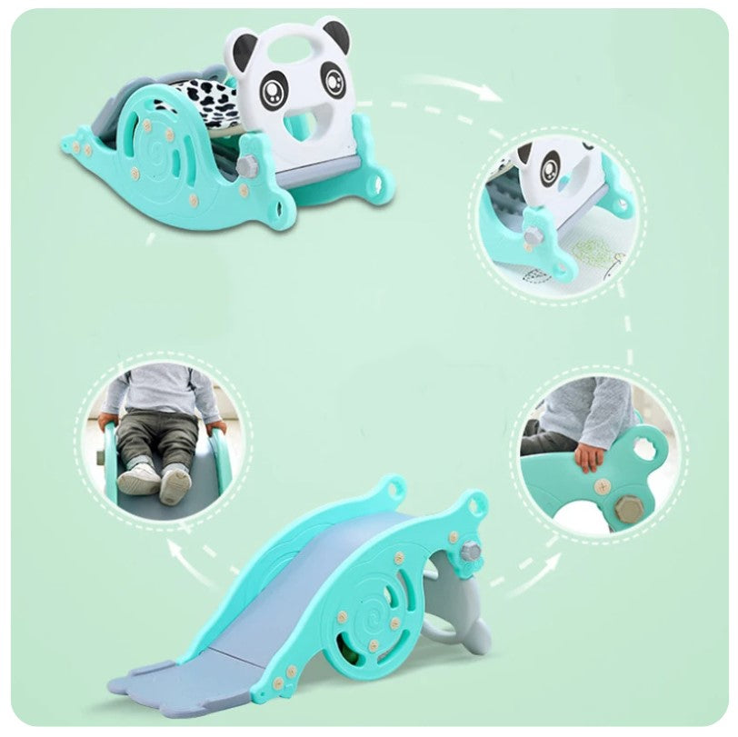 Mecedora - Resbaladera 3-en-1 para Niños