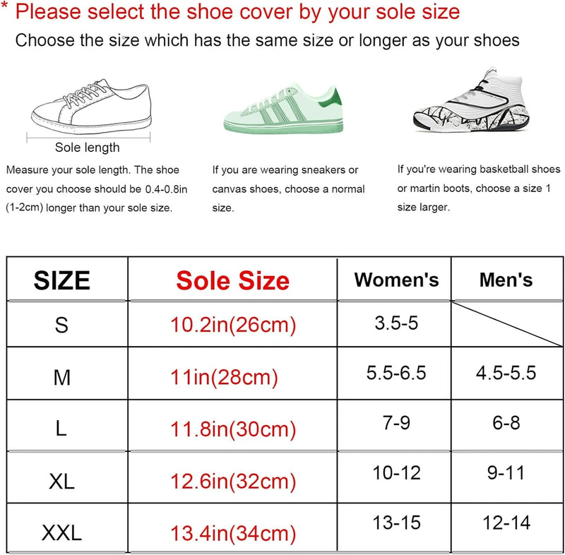 Cubrezapatos Impermeables Plegables