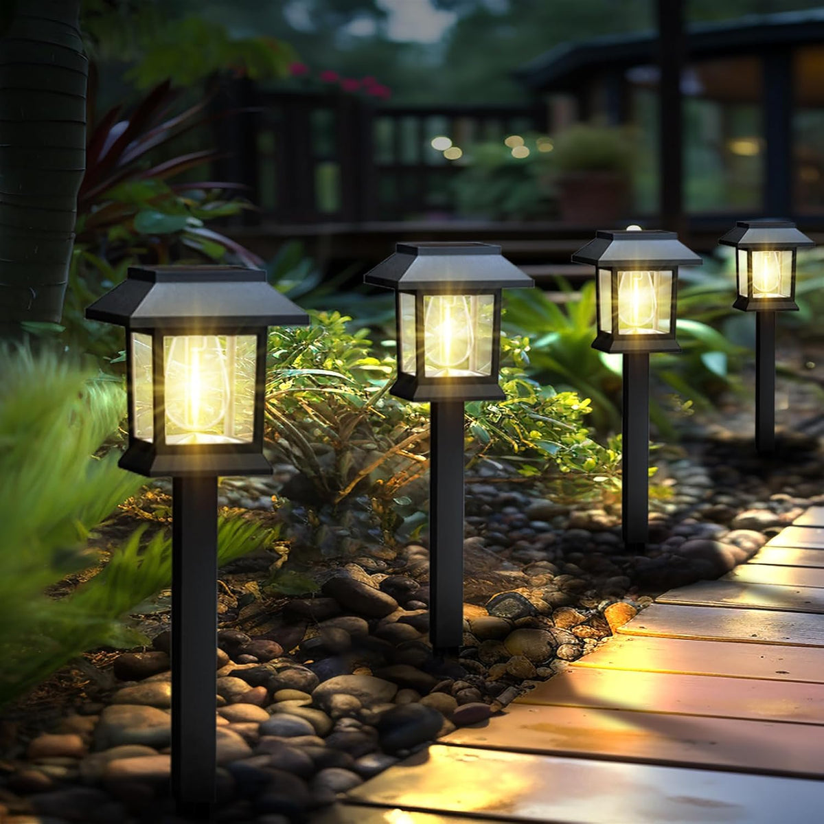 Luz Solar Jardín Clásica