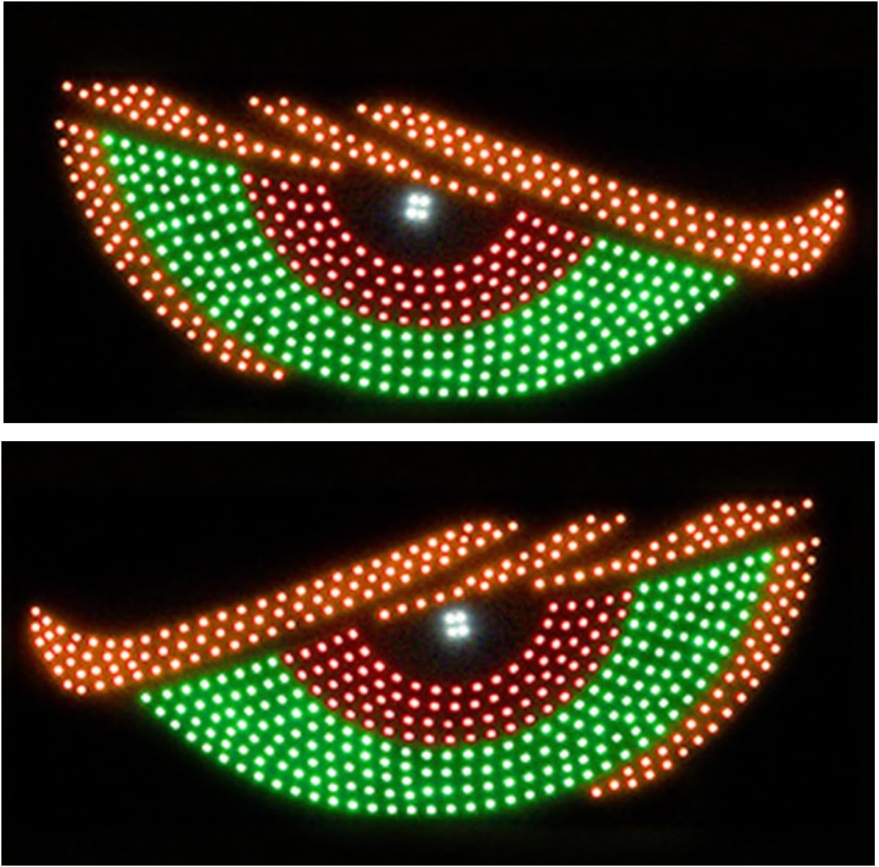 Luces Ojos Demonio LED Auto