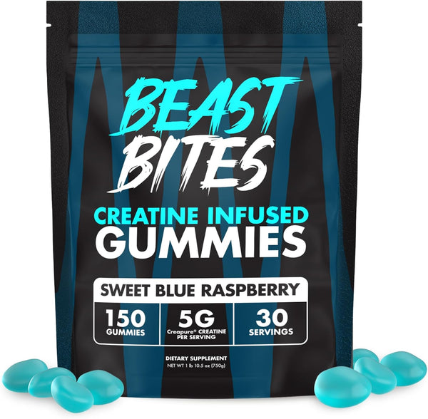 Beast Bites Creatina Gummies
