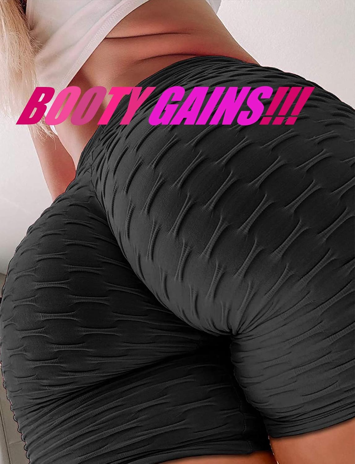 Shorts Push-Up Texturizados