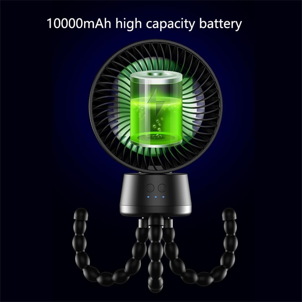 Ventilador Portátil Pulpo USB