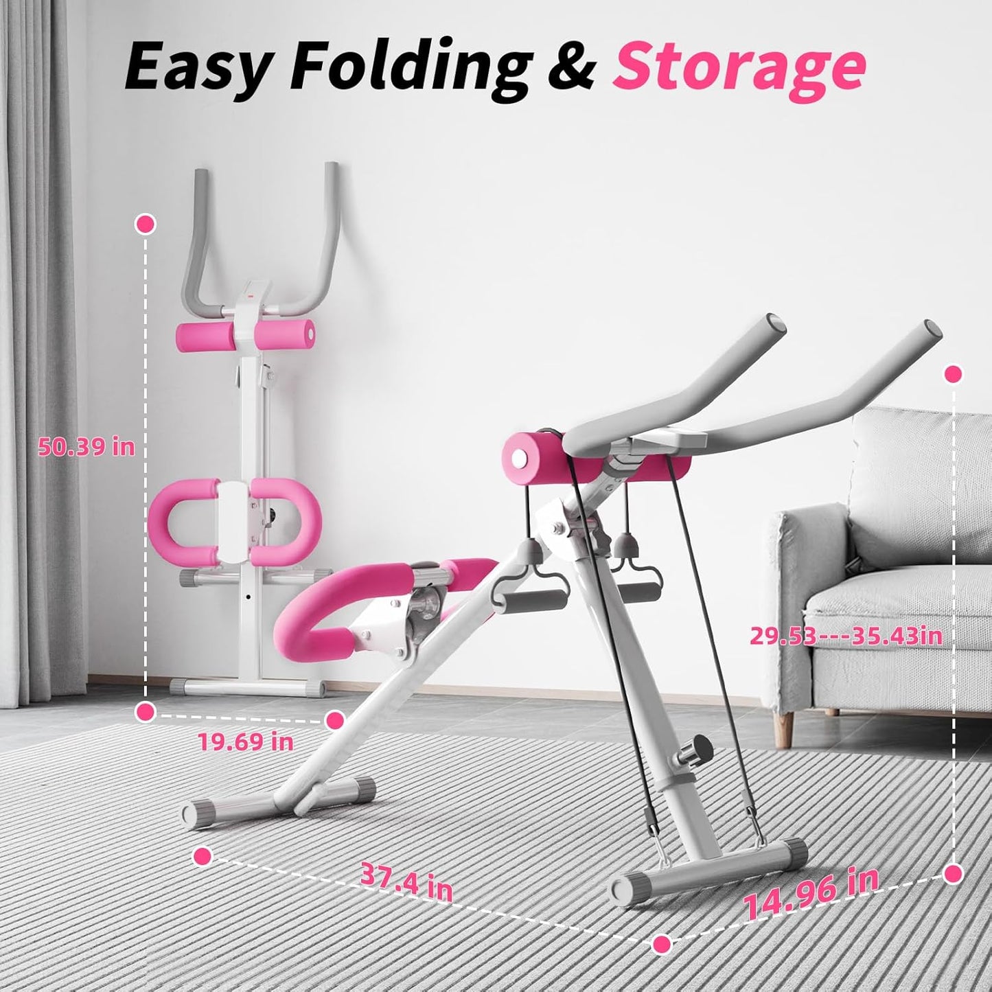 Entrenador Abdominal Compacto