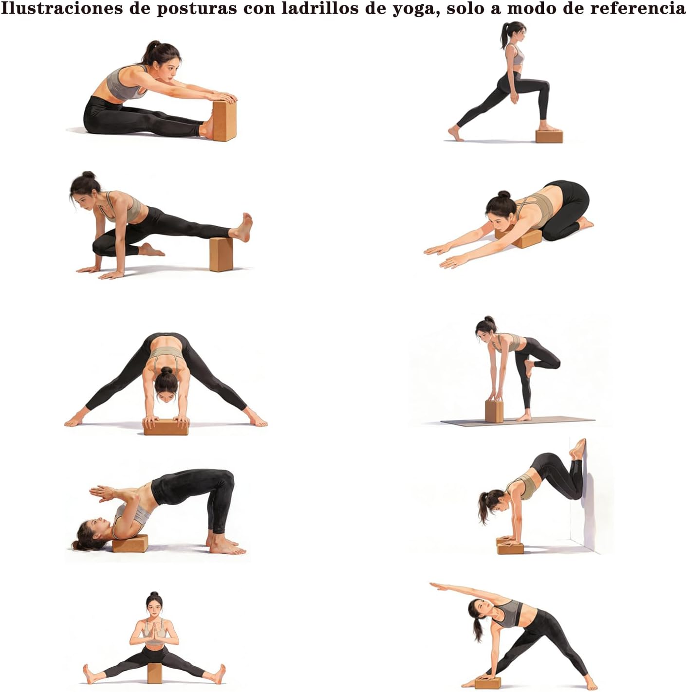 Bloques Pro de Yoga y Pilates