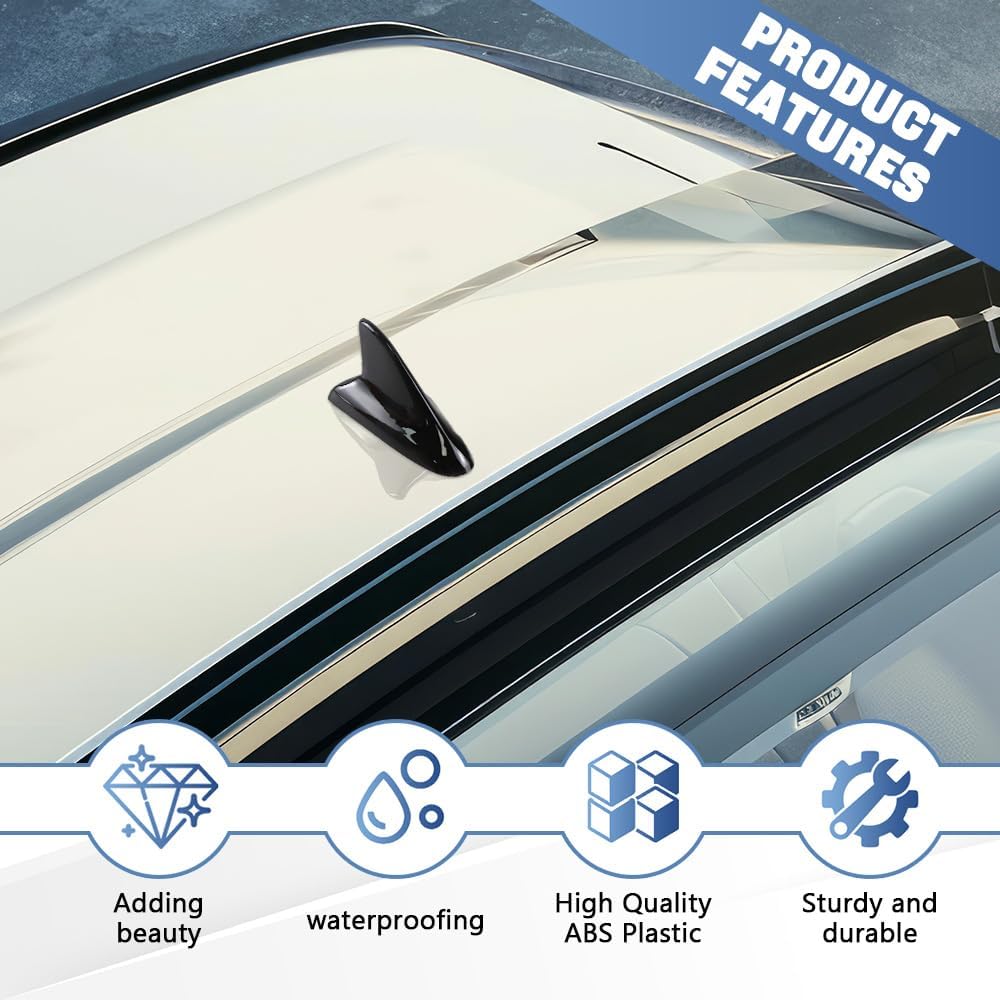 Aleta De Techo de Carro para Antena Shark Roof