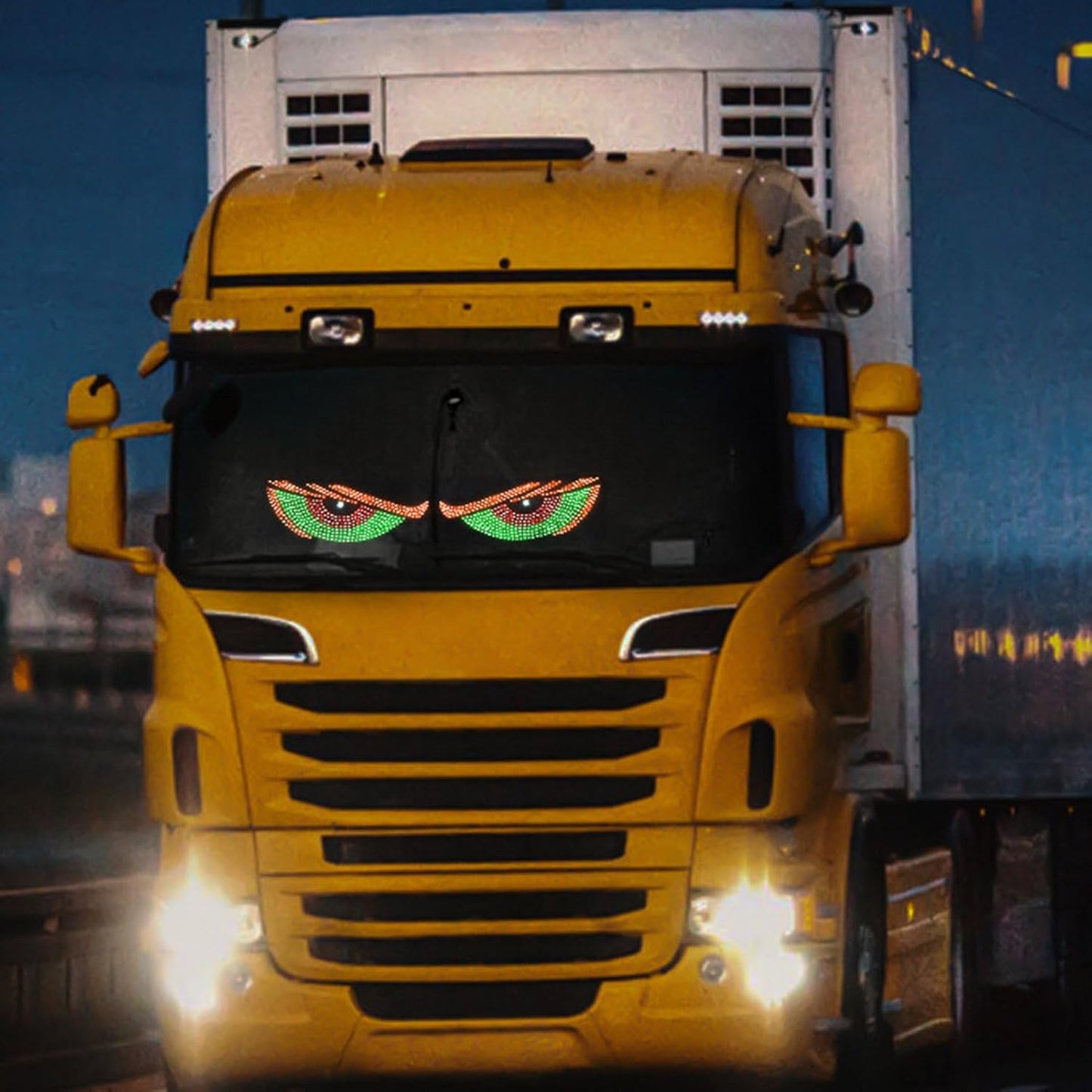 Luces Ojos Demonio LED Auto