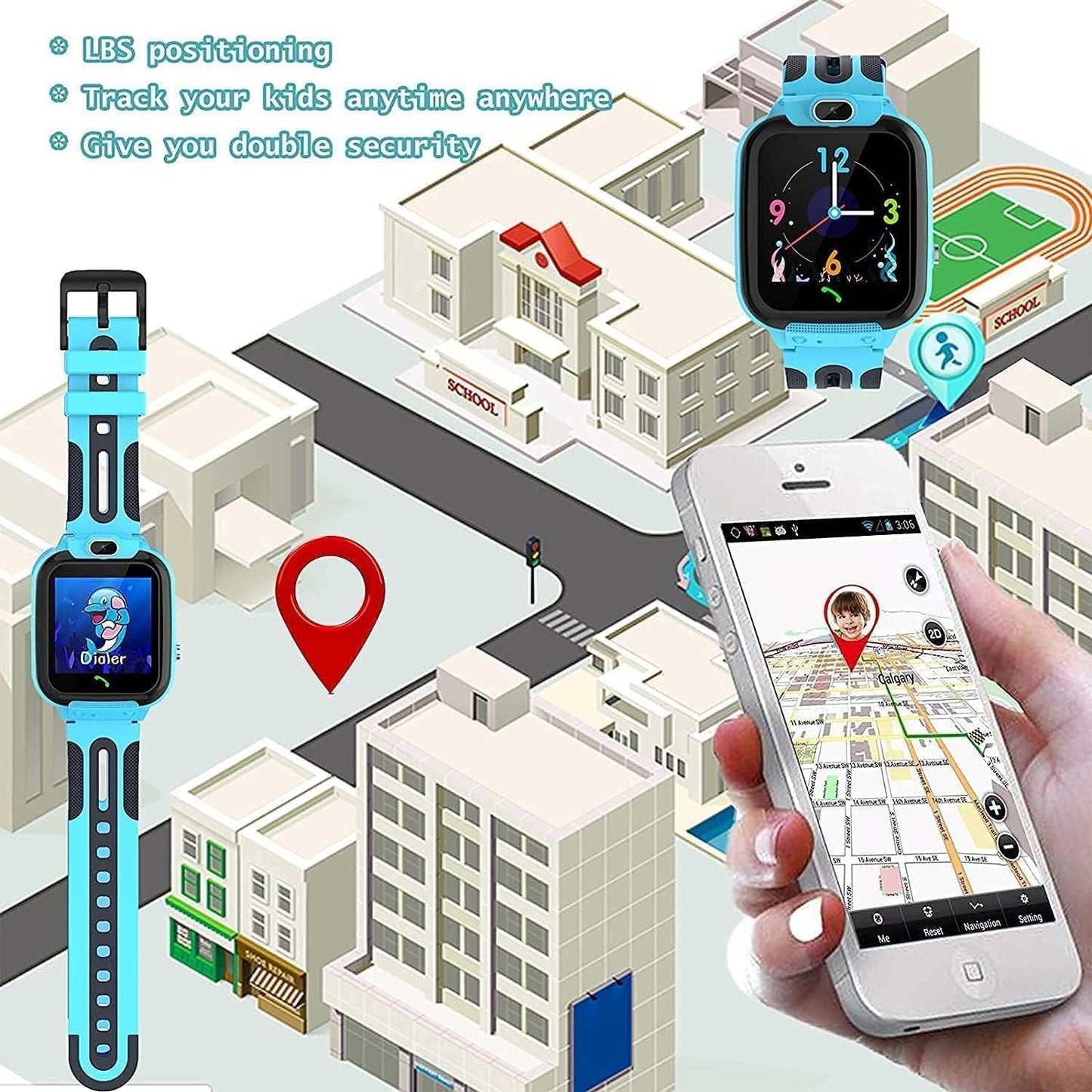 SmartGps Reloj para Niño NIO Smart