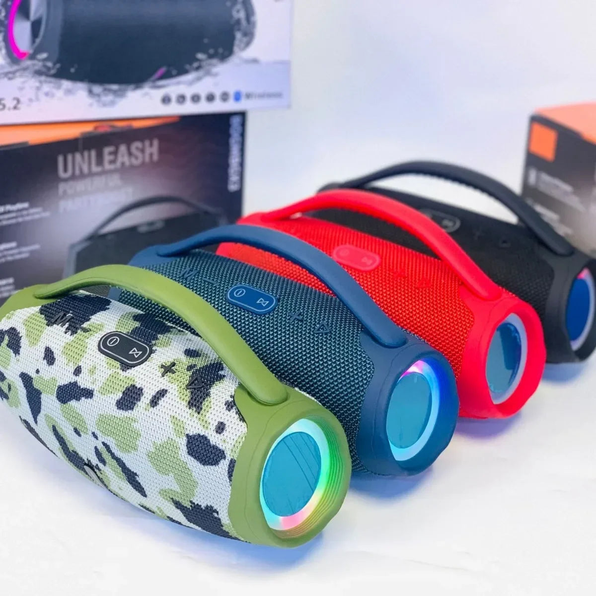 MegaDrum Altavoz Bluetooth Potente