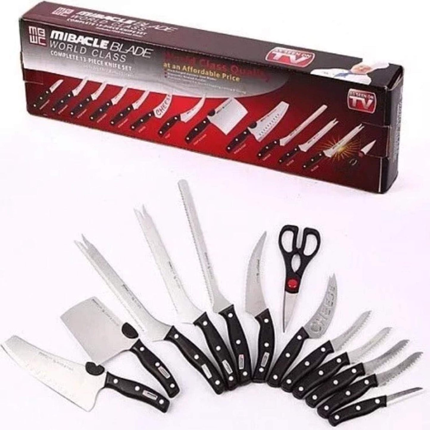 Set de  Cocina Cuchillos Master Pro