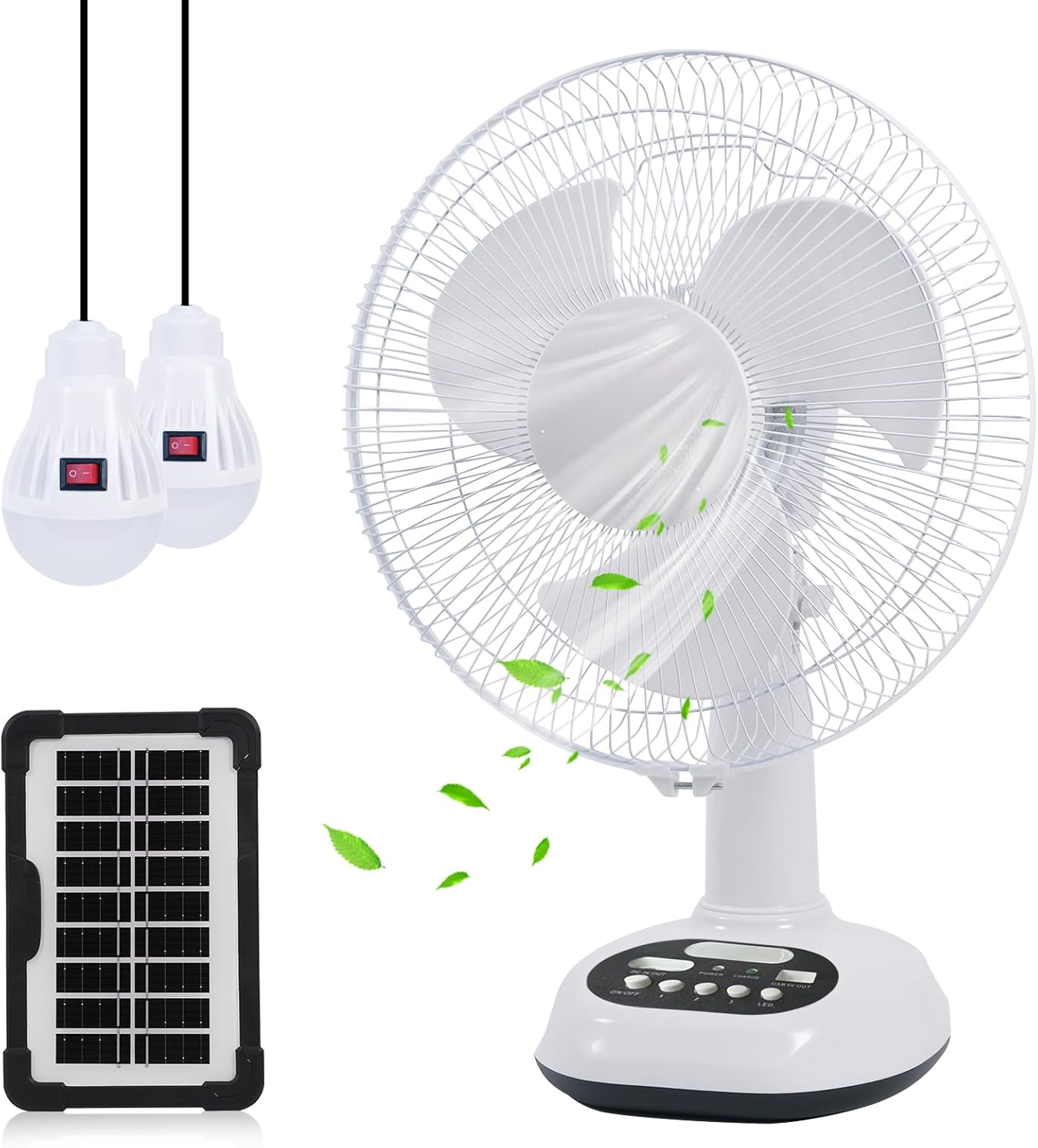 Ventilador Solar Portátil