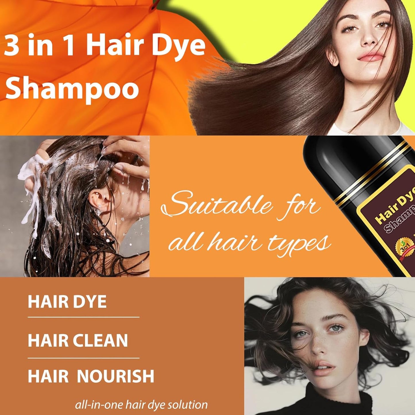 ColorChamp Shampoo Tinte Natural Anticanas