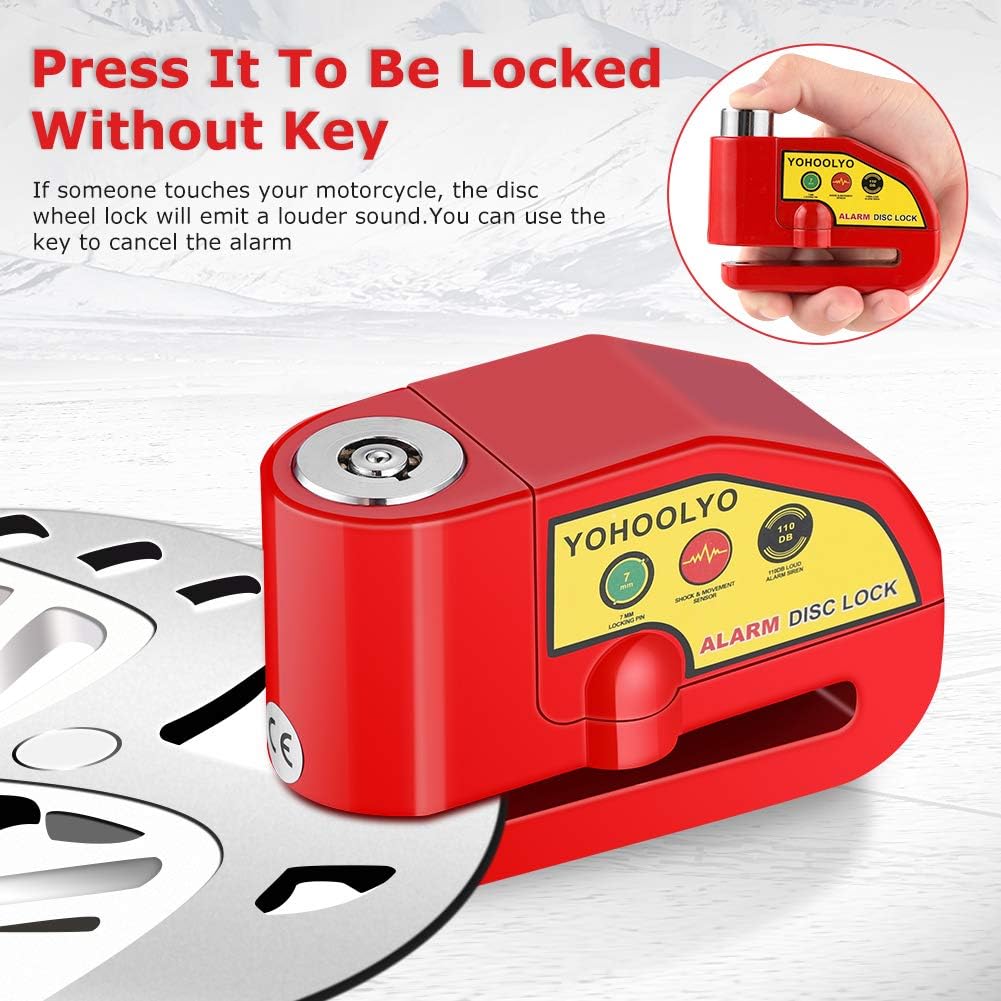 Candado Alarma Moto Pro