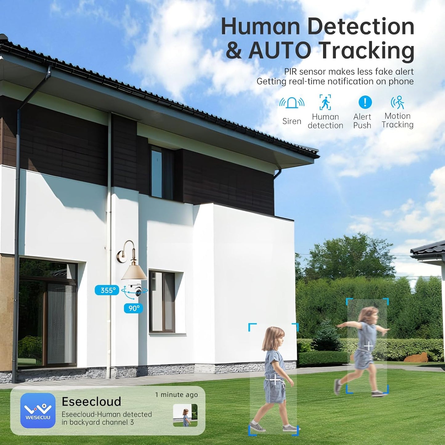 Lámpara Cámara SmartGuard 360