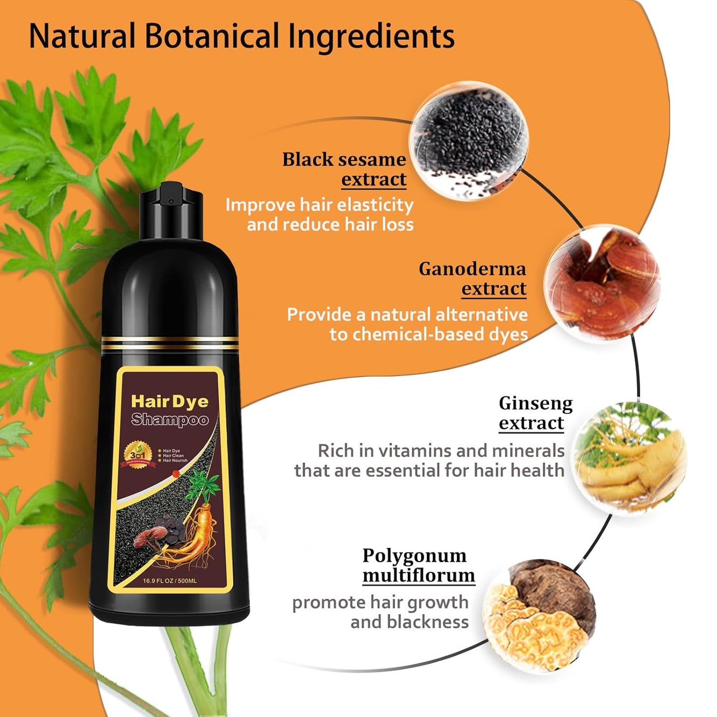 ColorChamp Shampoo Tinte Natural Anticanas