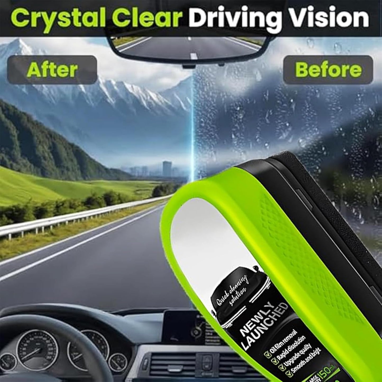 VisionClear Limpiador de Parabrisas