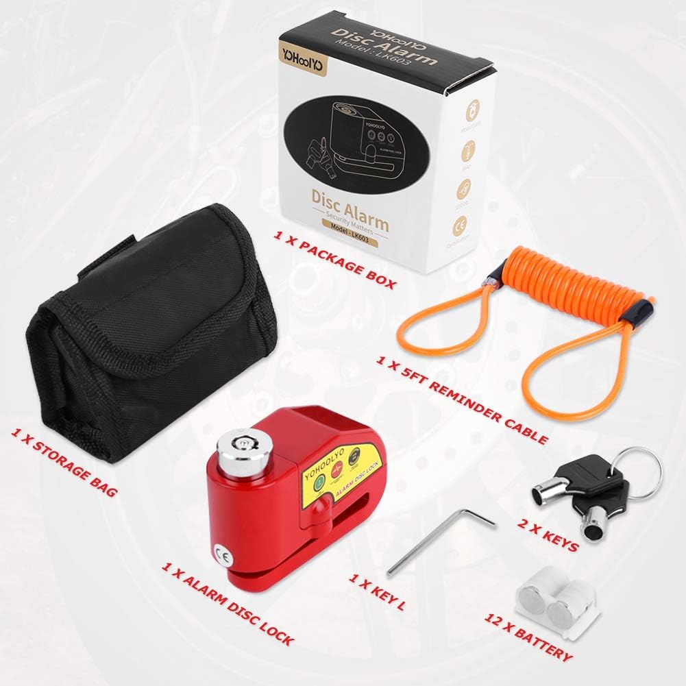 Candado Alarma Moto Pro