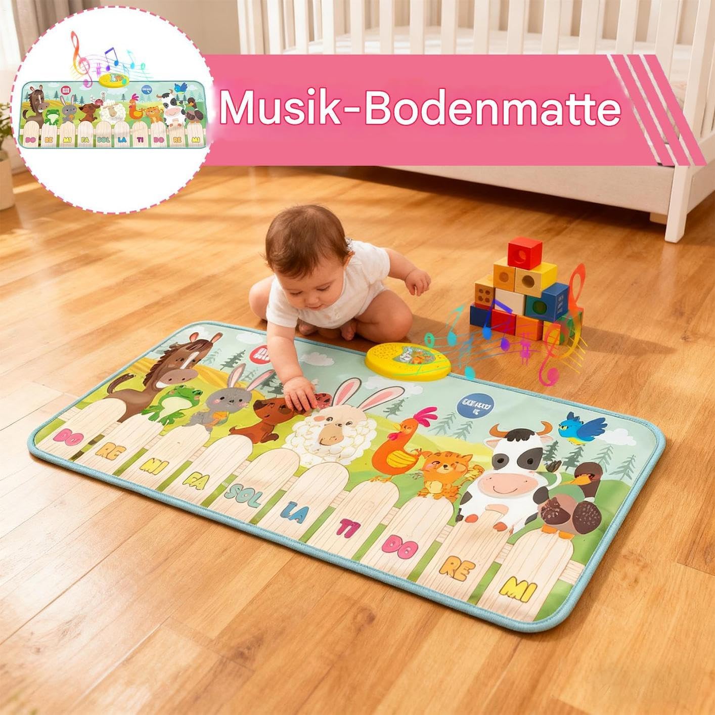 Alfombra Piano Musical Infantil