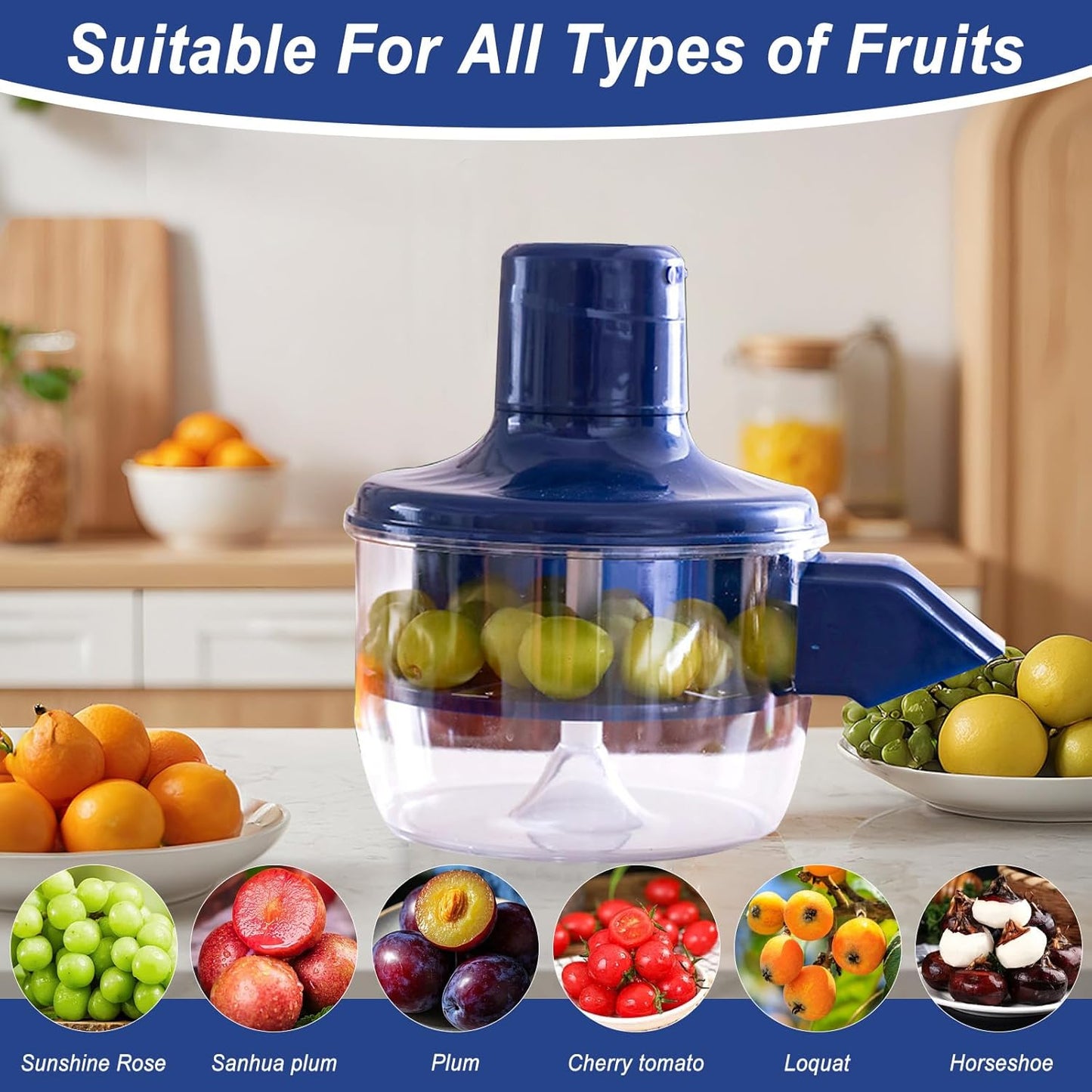 Pelador Automático de Frutas Compacto