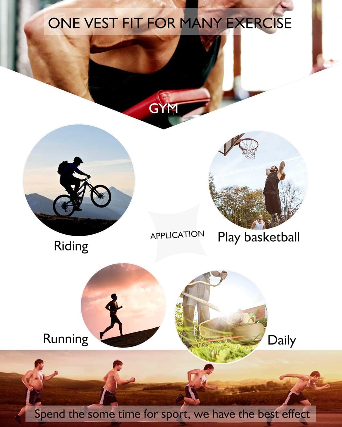 Chaleco Sauna Reductor Termoactivo Cintura Moldeadora