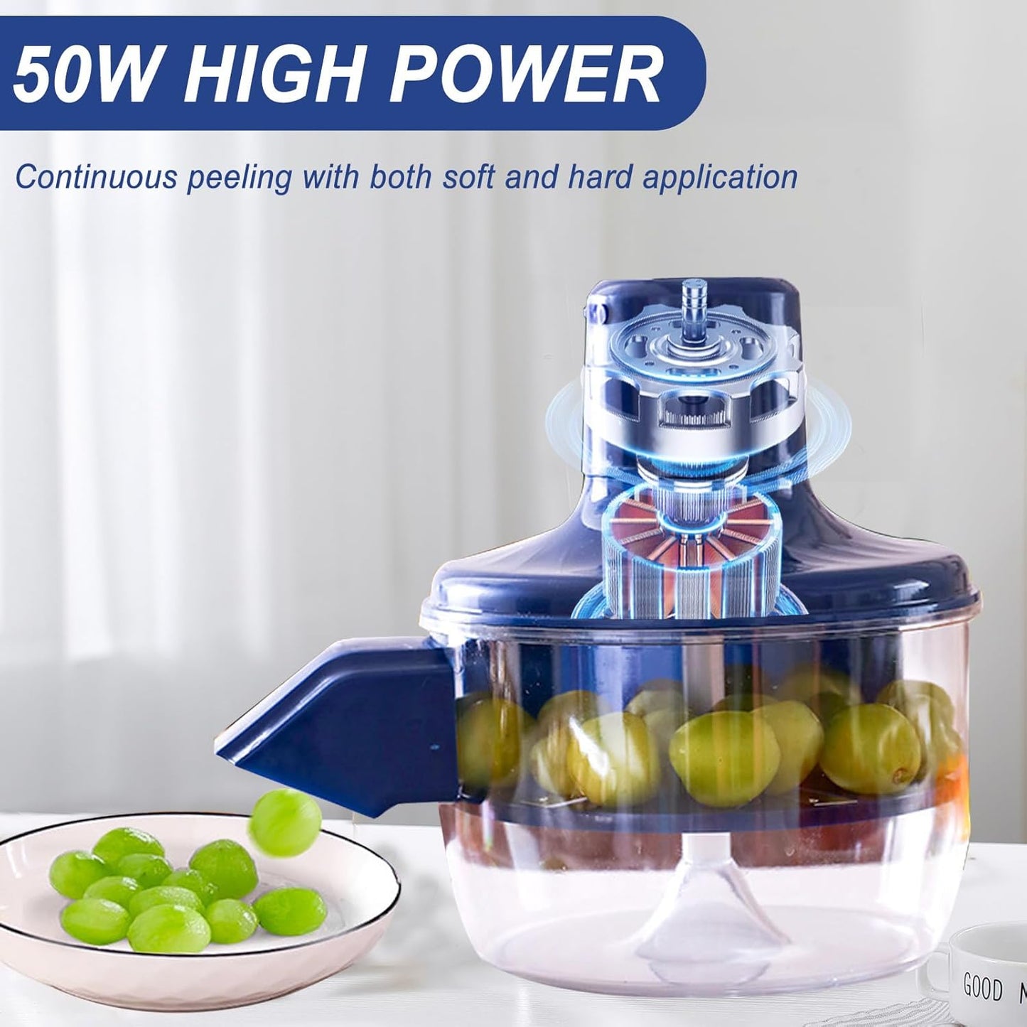 Pelador Automático de Frutas Compacto