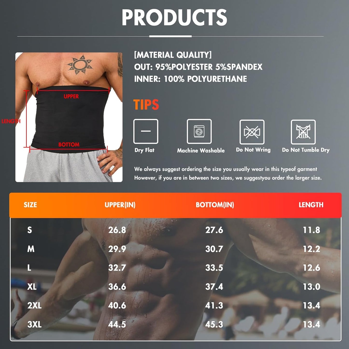 Cinturón Sauna Slimfit