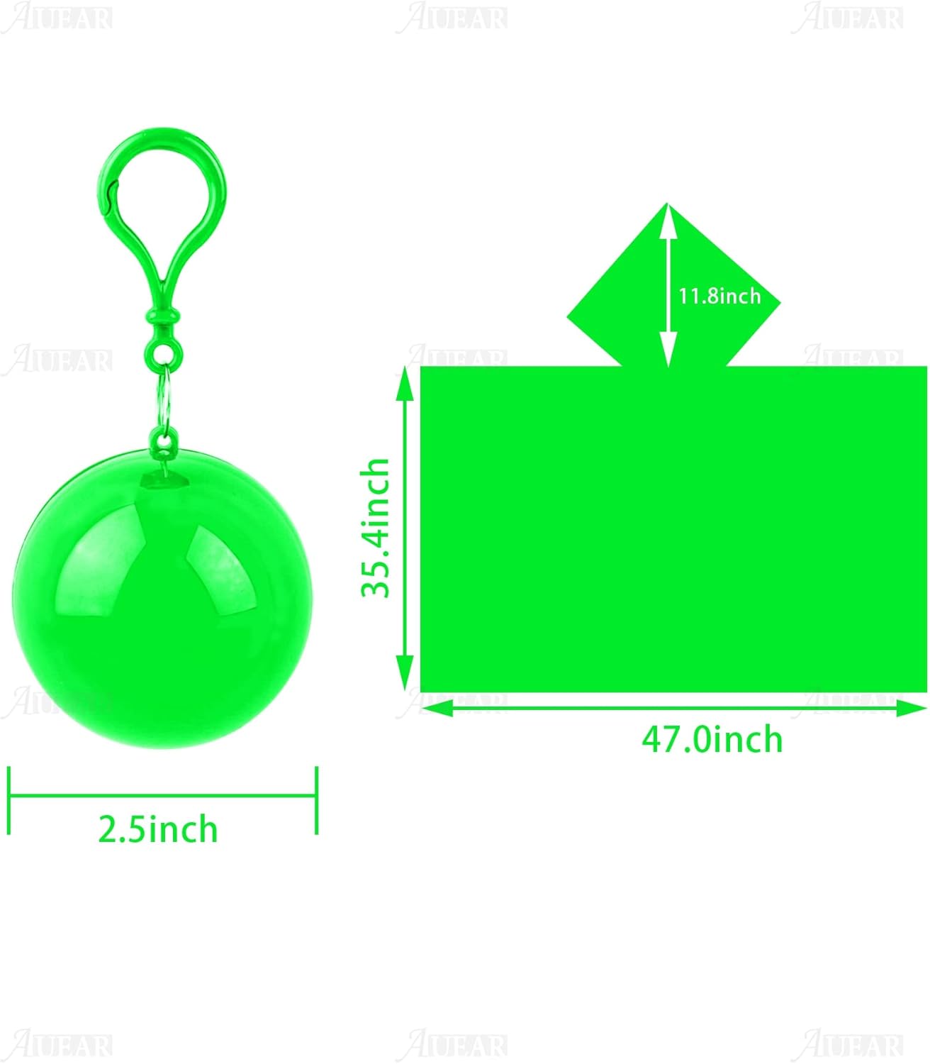 Poncho Emergencia Compacto