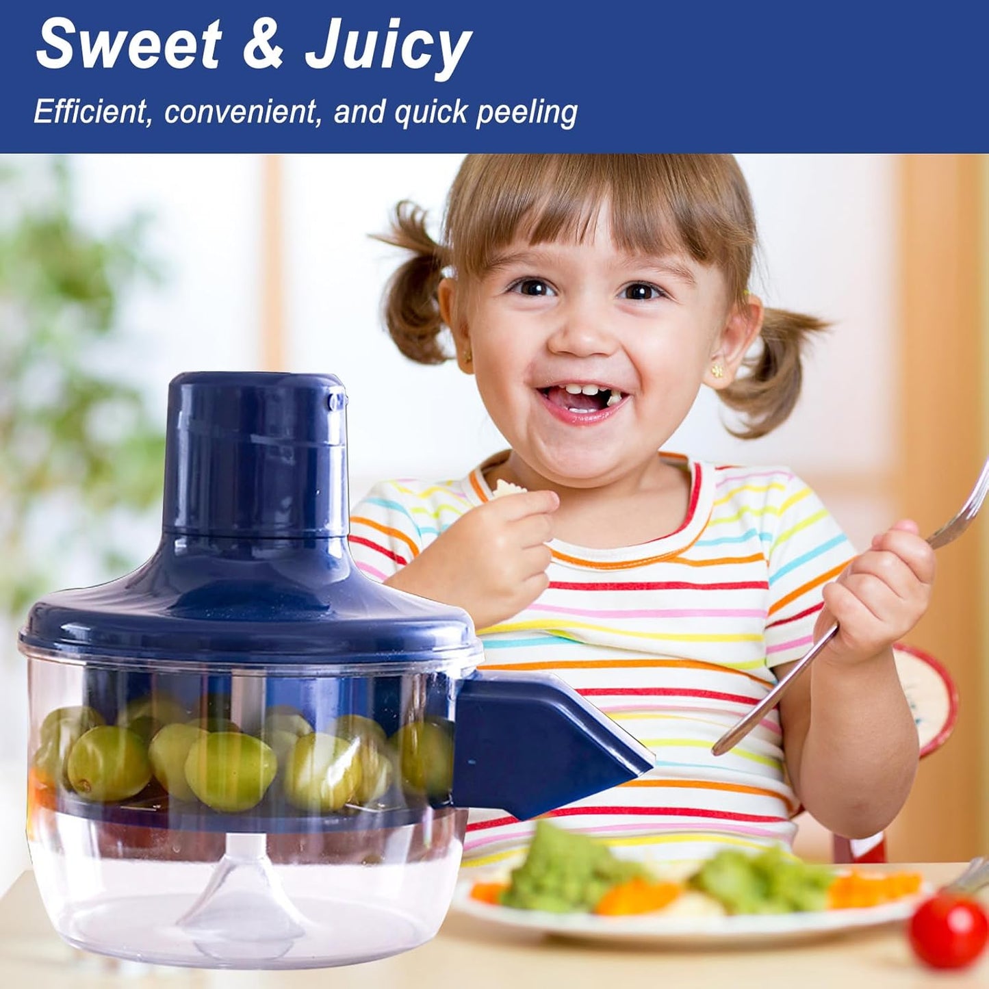 Pelador Automático de Frutas Compacto