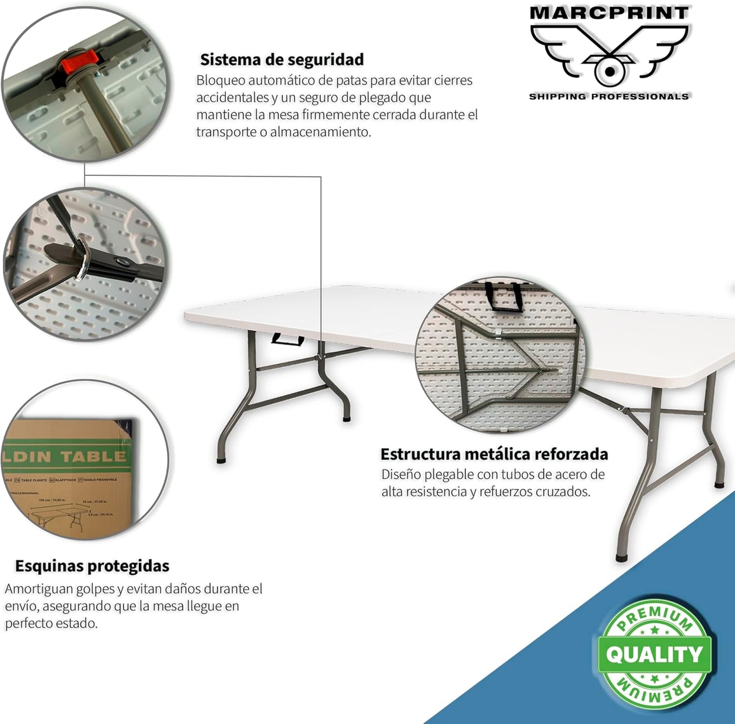 Mesa Plegable Multiuso