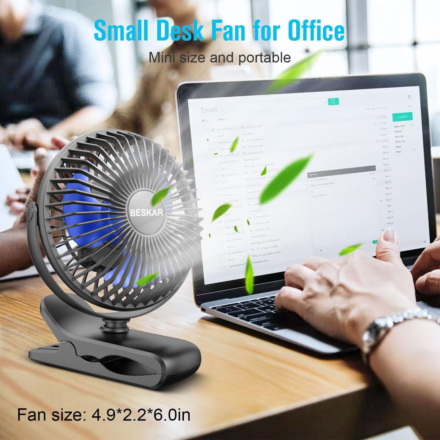 Ventilador Clip Portátil Beskar