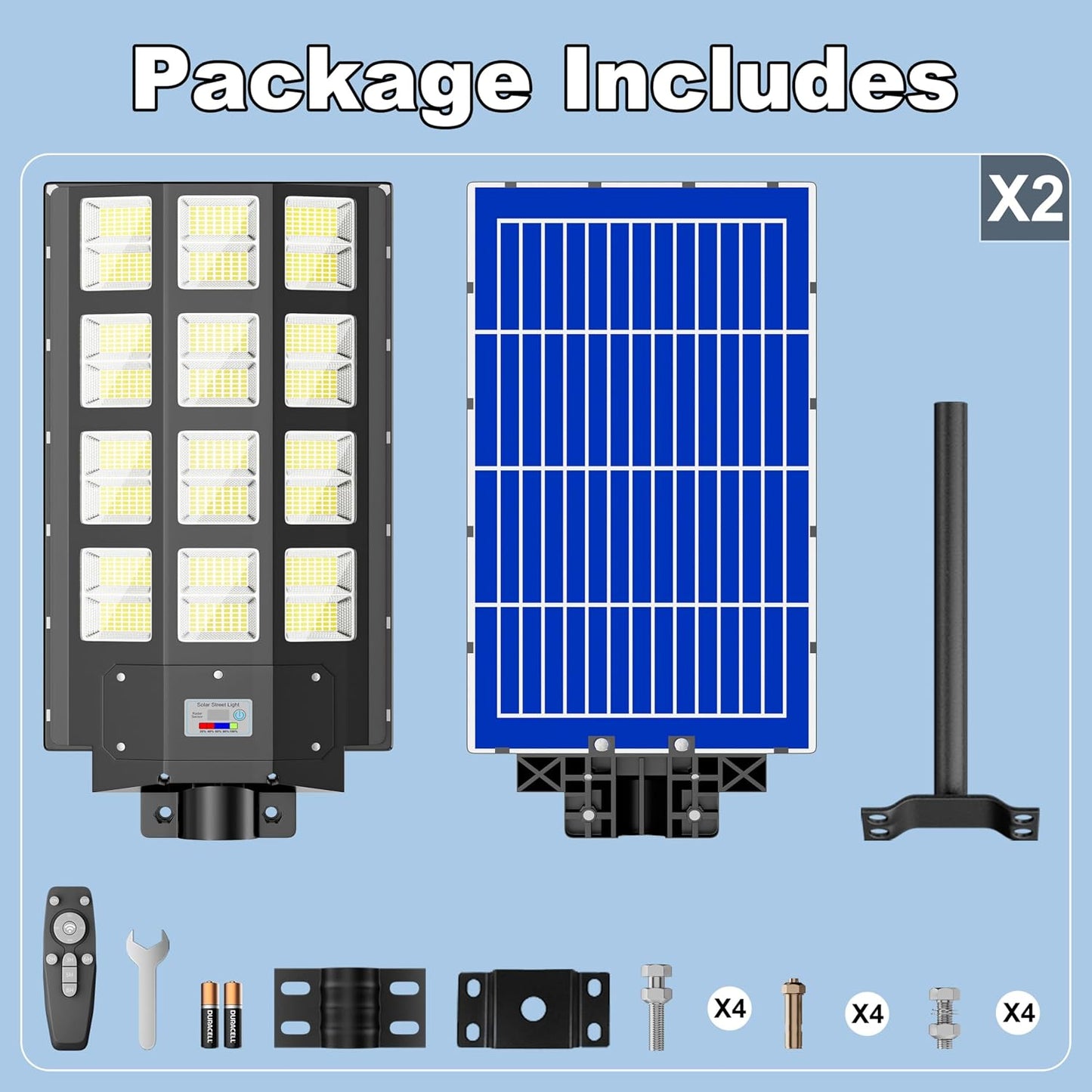 Luz Solar Vial Ultra Potente