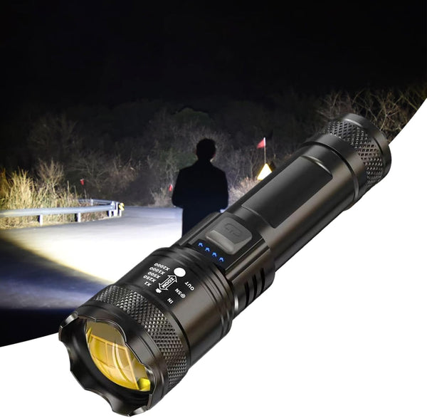 Linterna LED Zoom Ultra Brillante