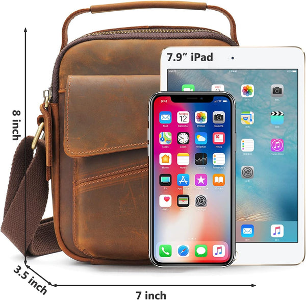 Bolso Cruzado de Cuero