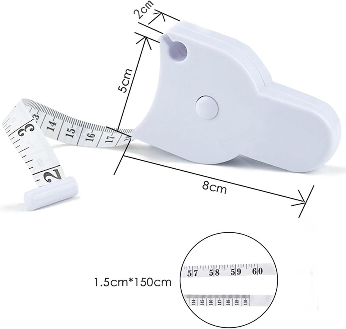Cinta Medidora Corporal Fácil