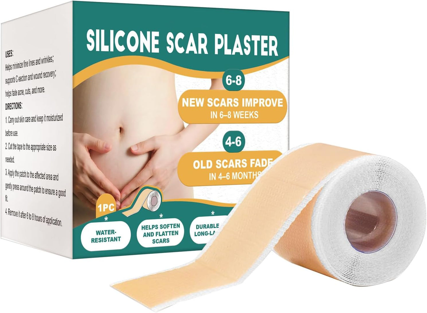 Parche Silicona Reparador Rápido Fácil Discreto