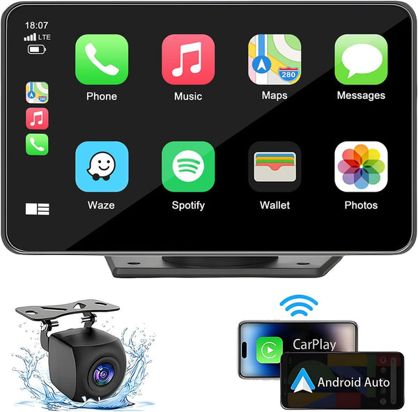 Pantalla CarPlay Portátil HD