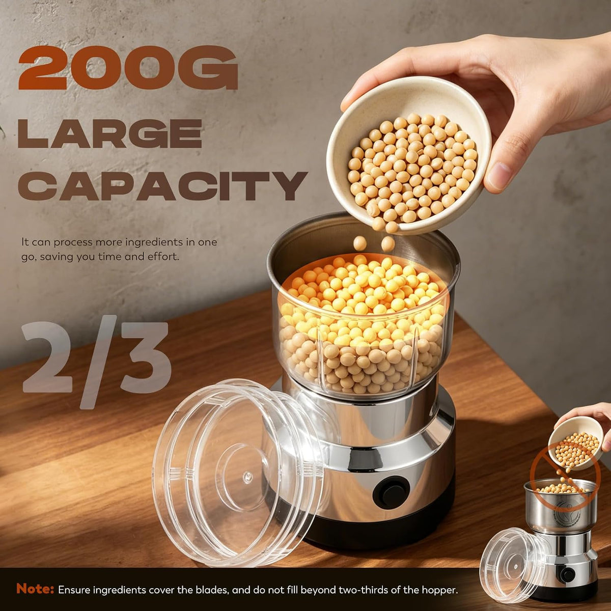 Molino Pro Multifuncional Portátil de Cocina
