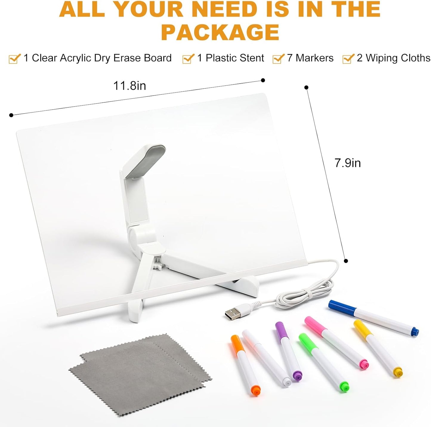 Tablero Luminoso Lumiboard Creativo de Mensajes
