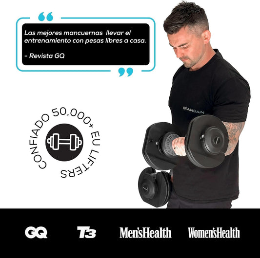 Mancuernas Ajustables Power Evolution Flex
